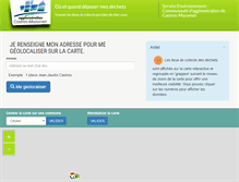 Tablet Screenshot of dechets.castres-mazamet.com